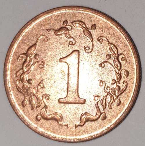 1994 - 1 CENT COIN - ZIMBABWE - (Bronze Plated Steel)